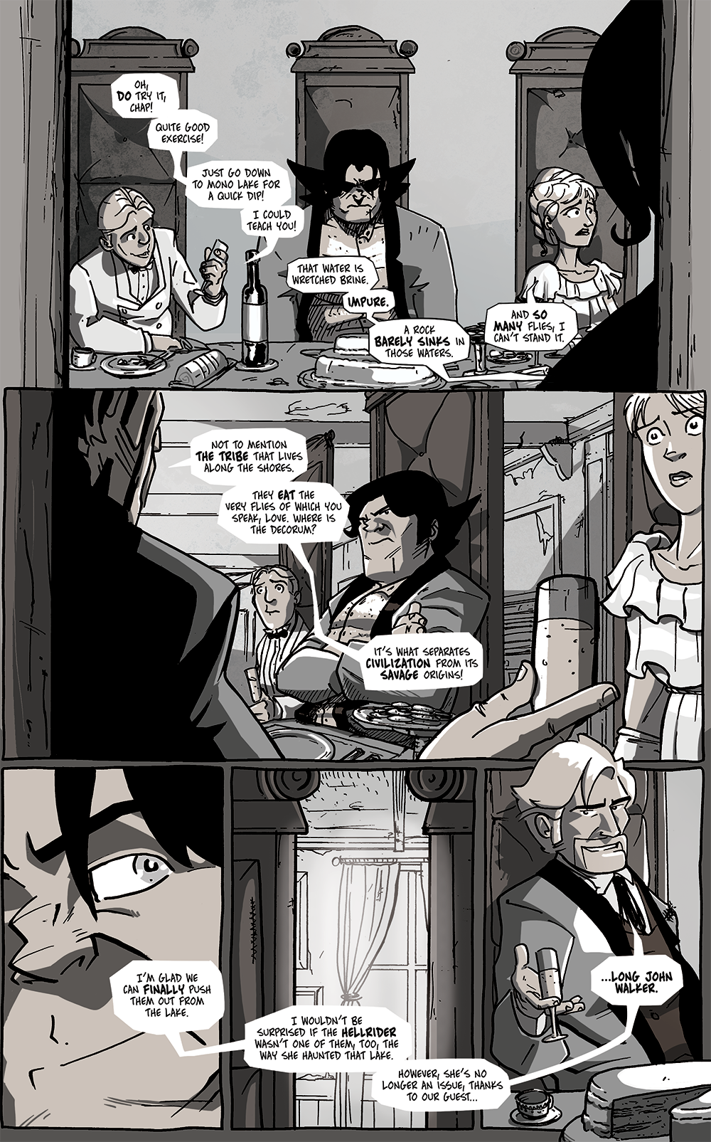 It turns out, a long coat IS Long John's formal wear.