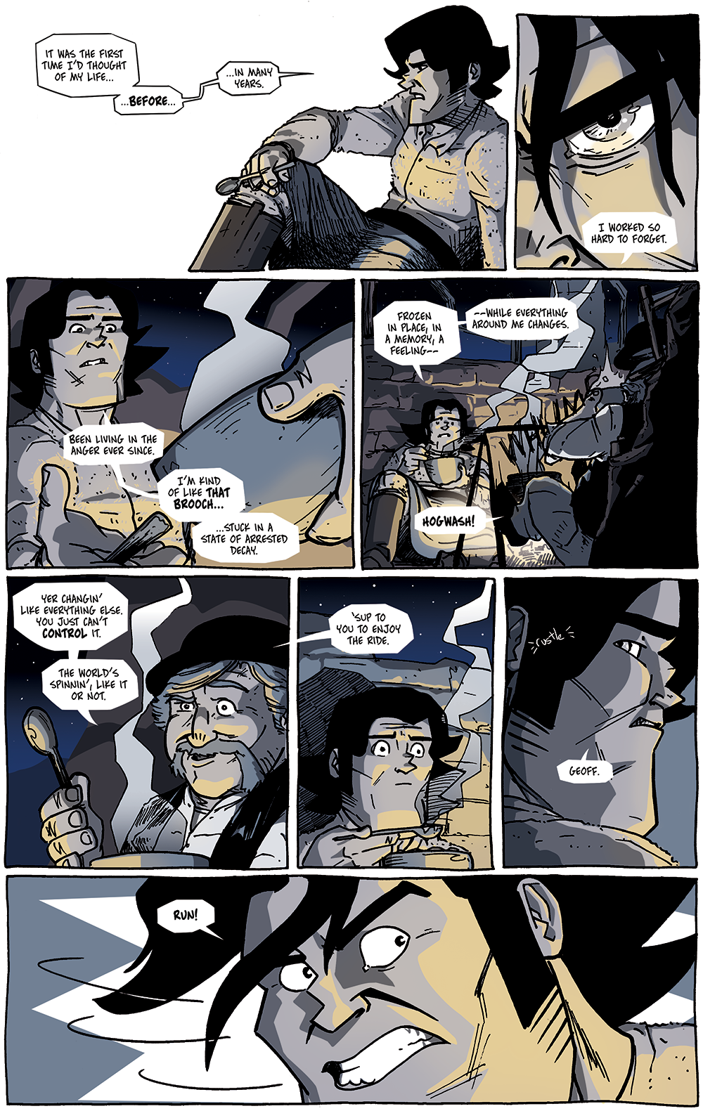 It took me hours to find a lighting I liked for the campfire highlights on the characters. I quite like how it turned out. It took me hours to find a lighting I liked for the campfire highlights on the characters. I quite like how it turned out.