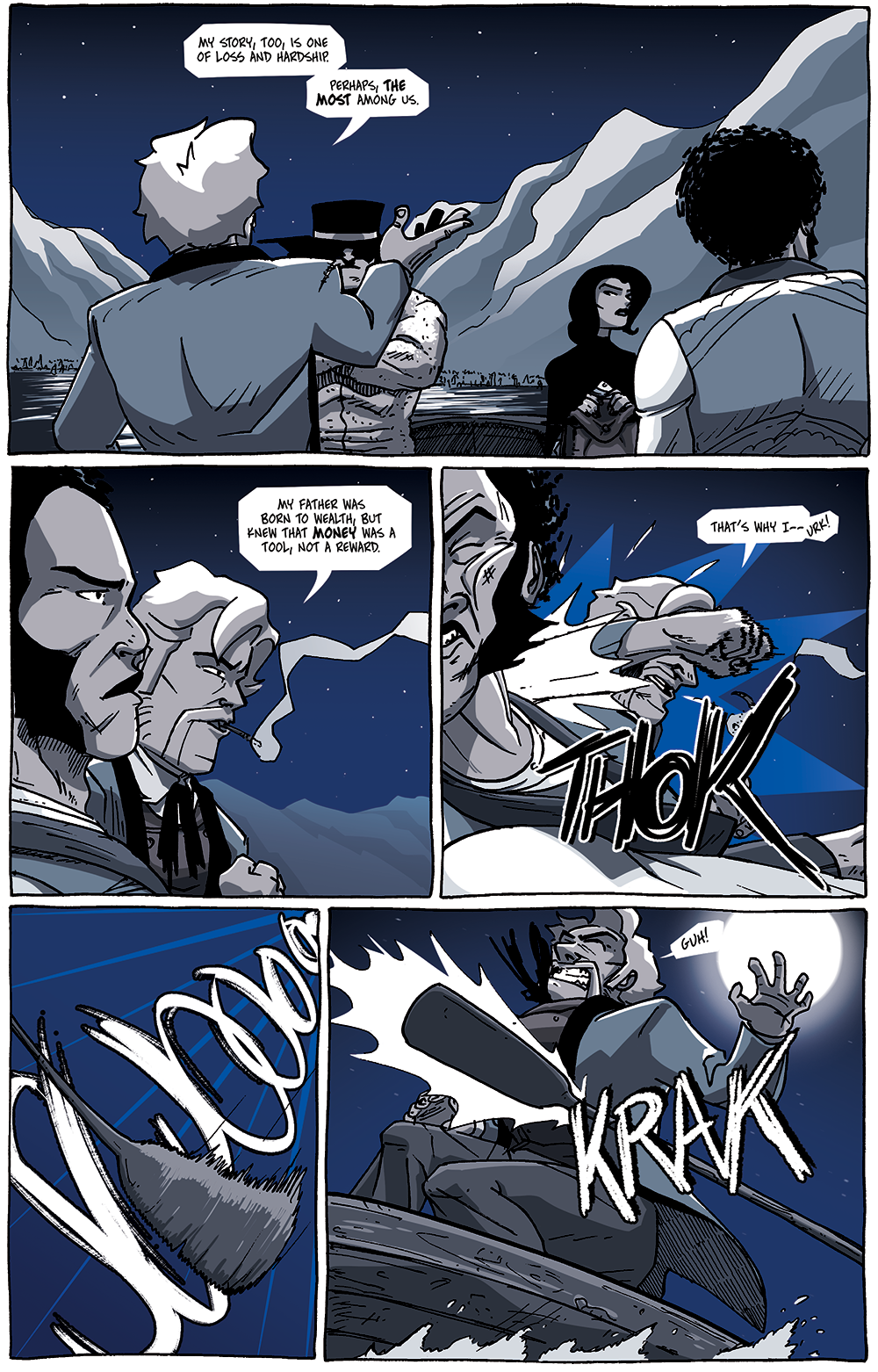 It was a swift, sudden death for Rich Jack's cigarette. Tales will be told of the tragedy.