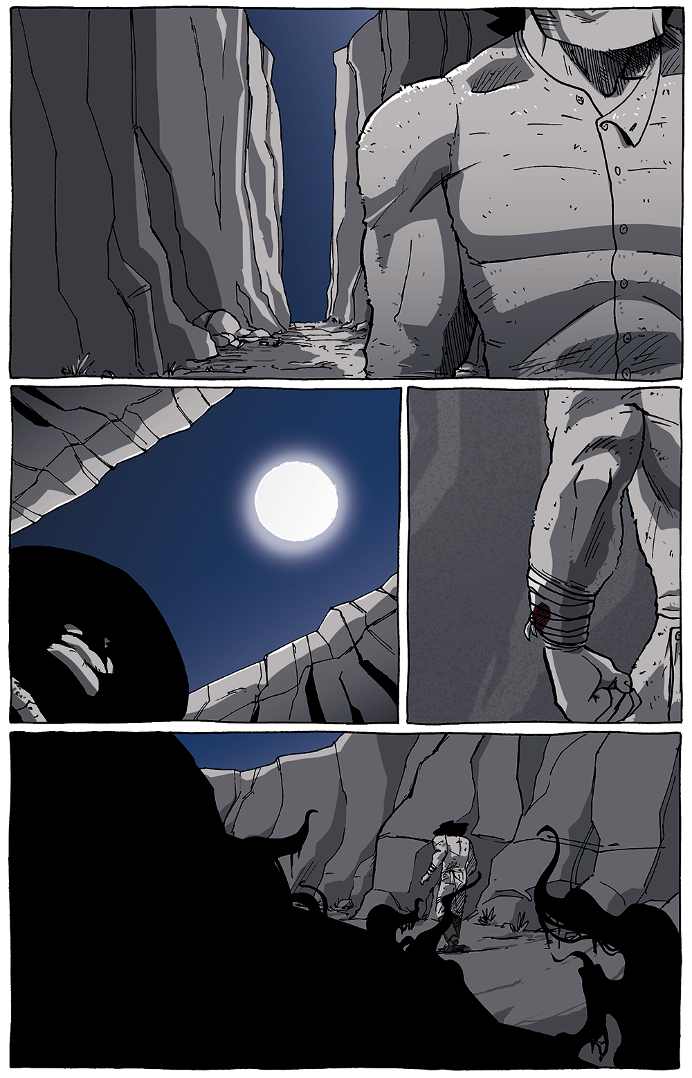 Michael Jackson's "Thriller" is playing in the background. Michael Jackson's "Thriller" is playing in the background.