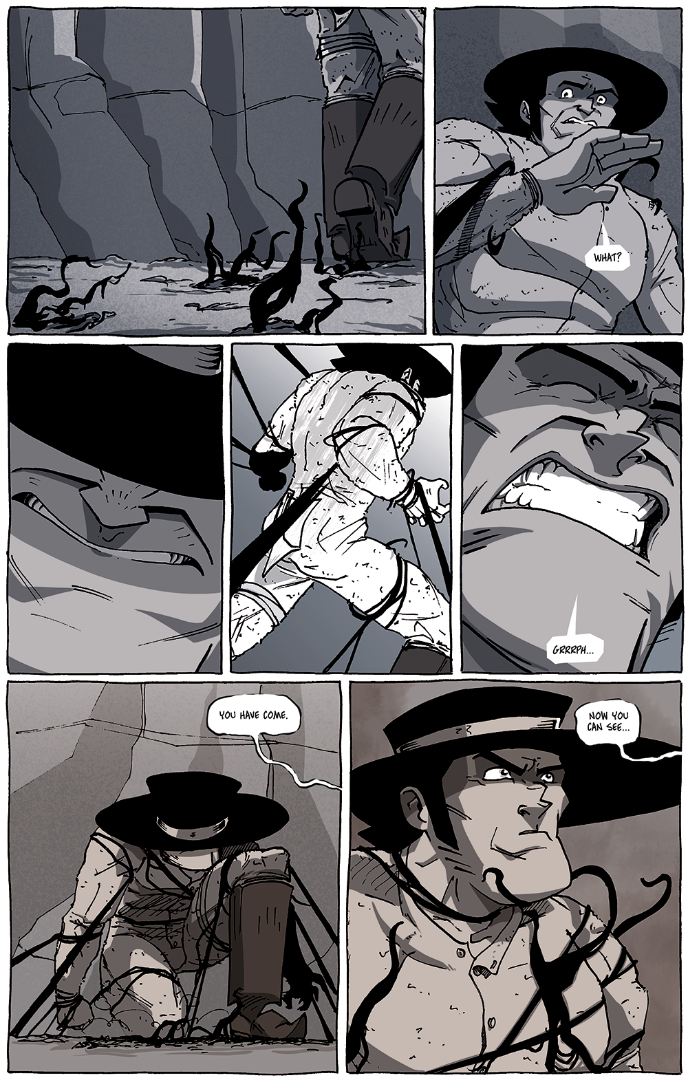 Everybody wrote in wanting more smokey tendril action, so you get more smokey tendril action.